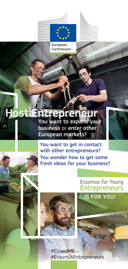 Programme flyer for Host Entrepreneurs